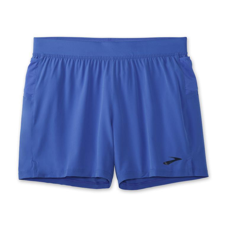 Brooks Sherpa 5 2-In-1 - Mens Running Shorts - Bluetiful (98537RFNV)